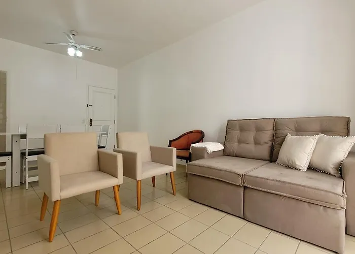 Ap 62 - Meia Quadra Da Praia Das Pitangueiras Guarujá